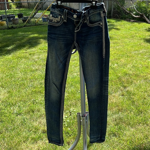Denim Rock Revivals. Size is a 25 waist or 1. - Picture 1 of 4
